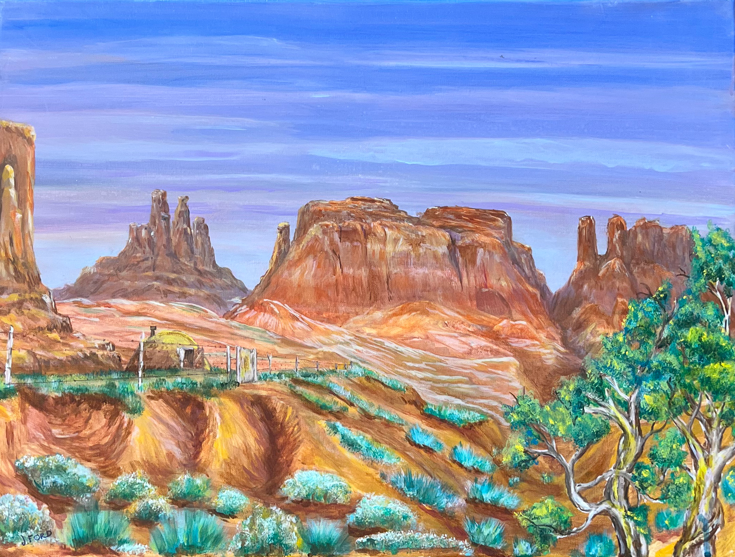 ACRYLICS PAINTING - MESA