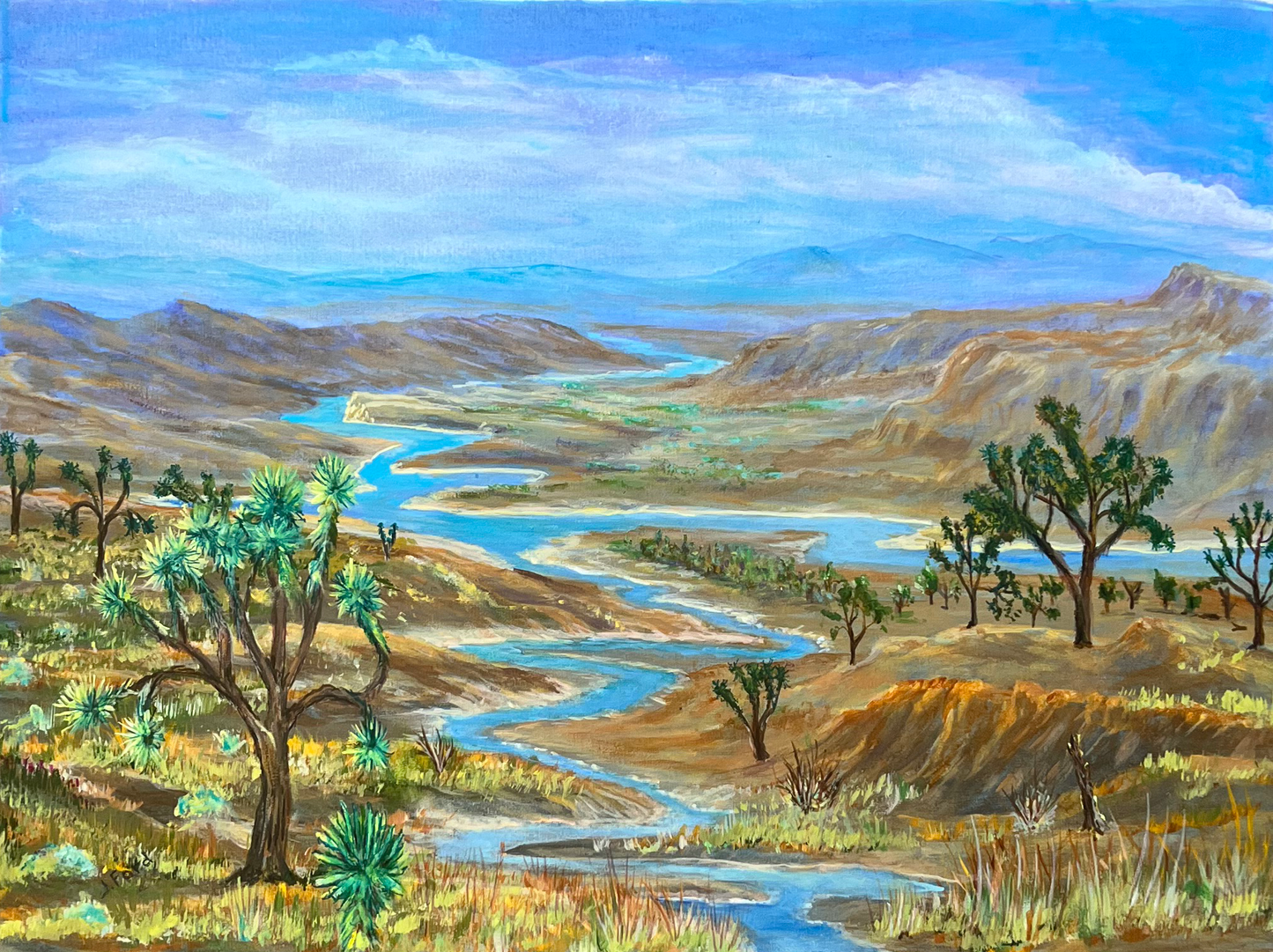 ACRYLICS PAINTING - SABANA