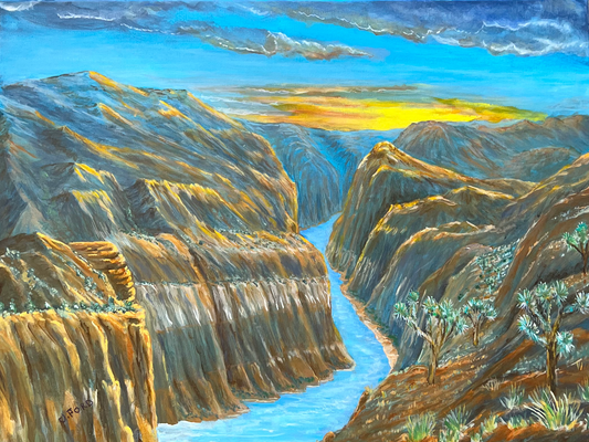 ACRYLICS PAINTING - ZION